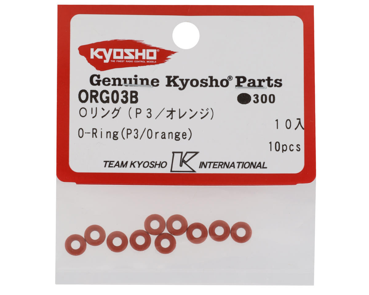 Kyosho P3 O-Ring (Orange) (10)