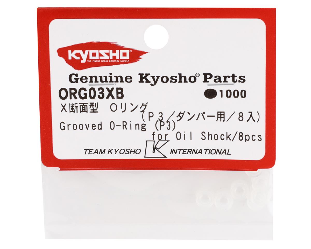 Kyosho Ultima Grooved O-Rings (8)