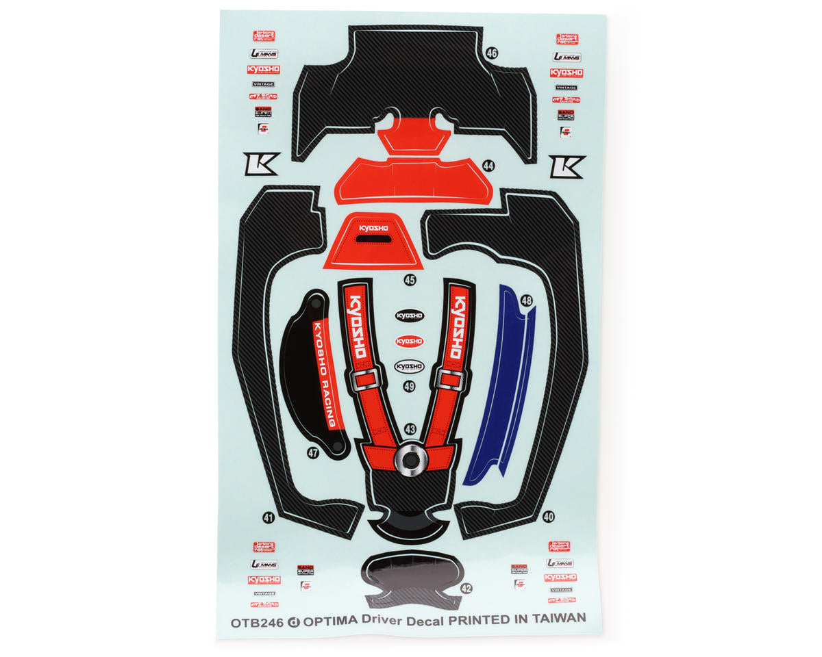 Kyosho Optima 4WD Driver Figure Set