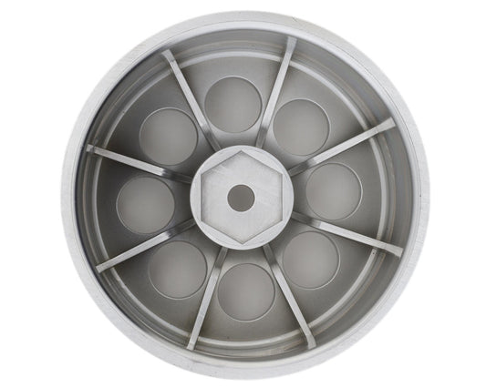 Kyosho Turbo Optima 50mm 8-Hole Wheels (Chrome) (2)