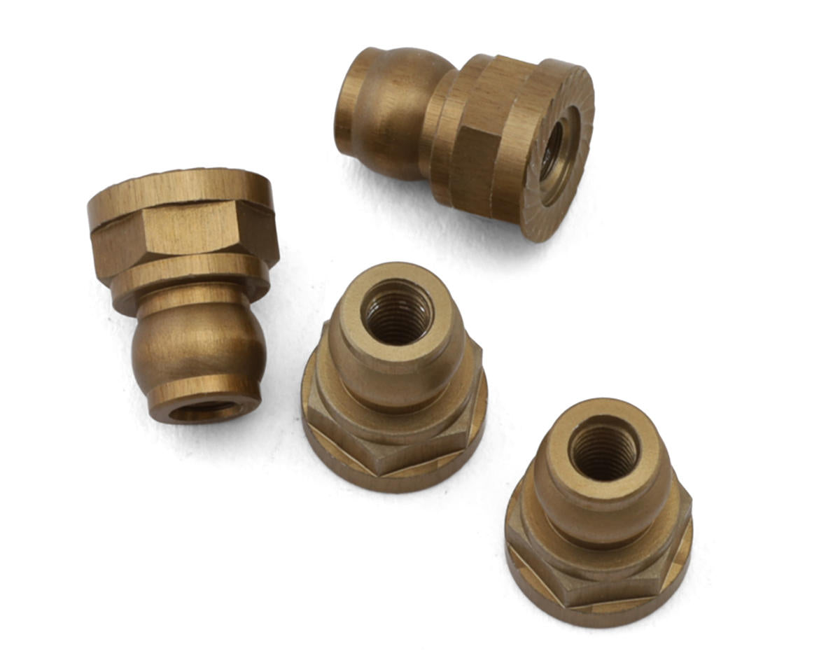 Kyosho Lazer ZX-7.5/Ultima RB7.5 Velvet Coated 5.8mm Shock Standoffs (4)