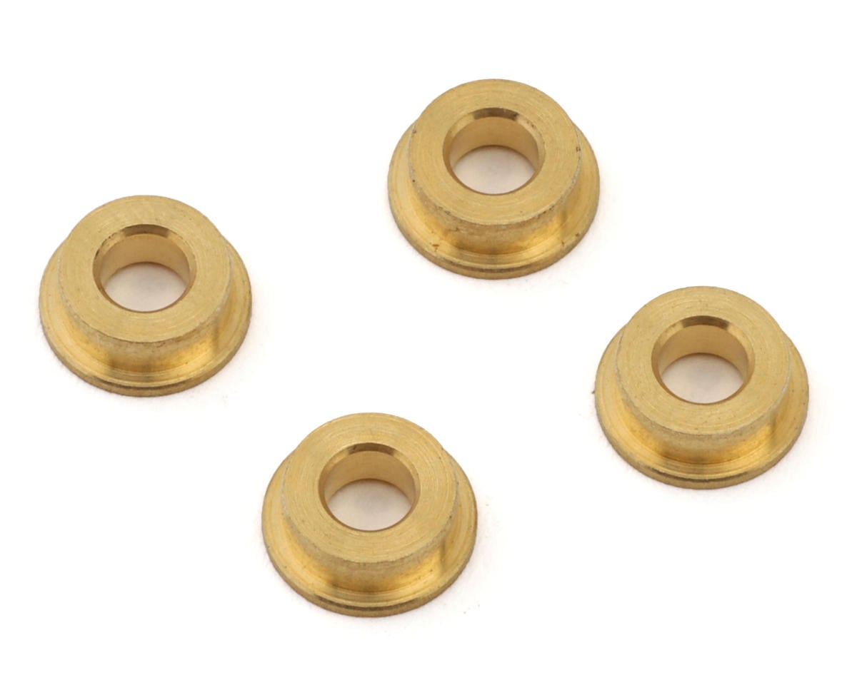 Kyosho Ultima 3x6mm Flange Brass Bushings (4)