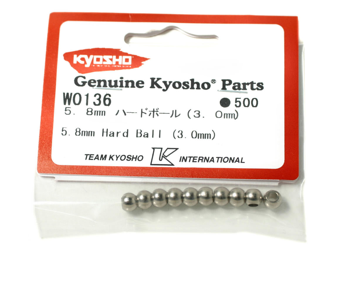Kyosho 5.8mm Hardened Shock Ball (10) (ZX-5)
