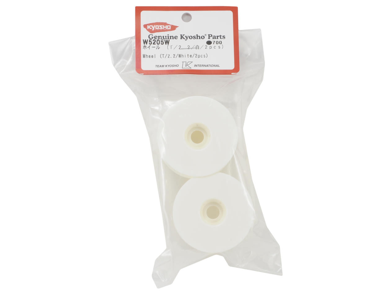 Kyosho 2.2" Quick Change Stadium Truck Wheel (White)
