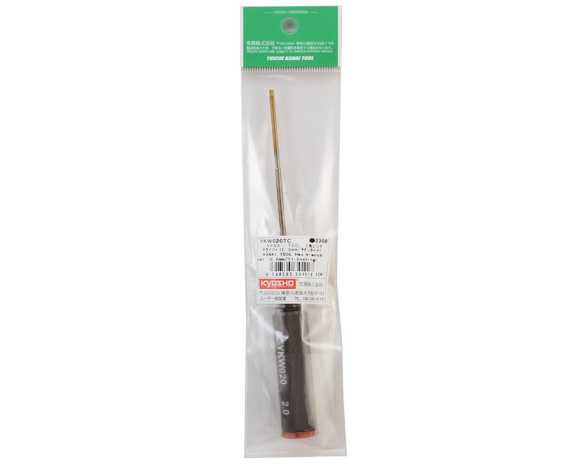 Kyosho Kanai Tools Ti-Coating Hex Wrench (2.0mm)