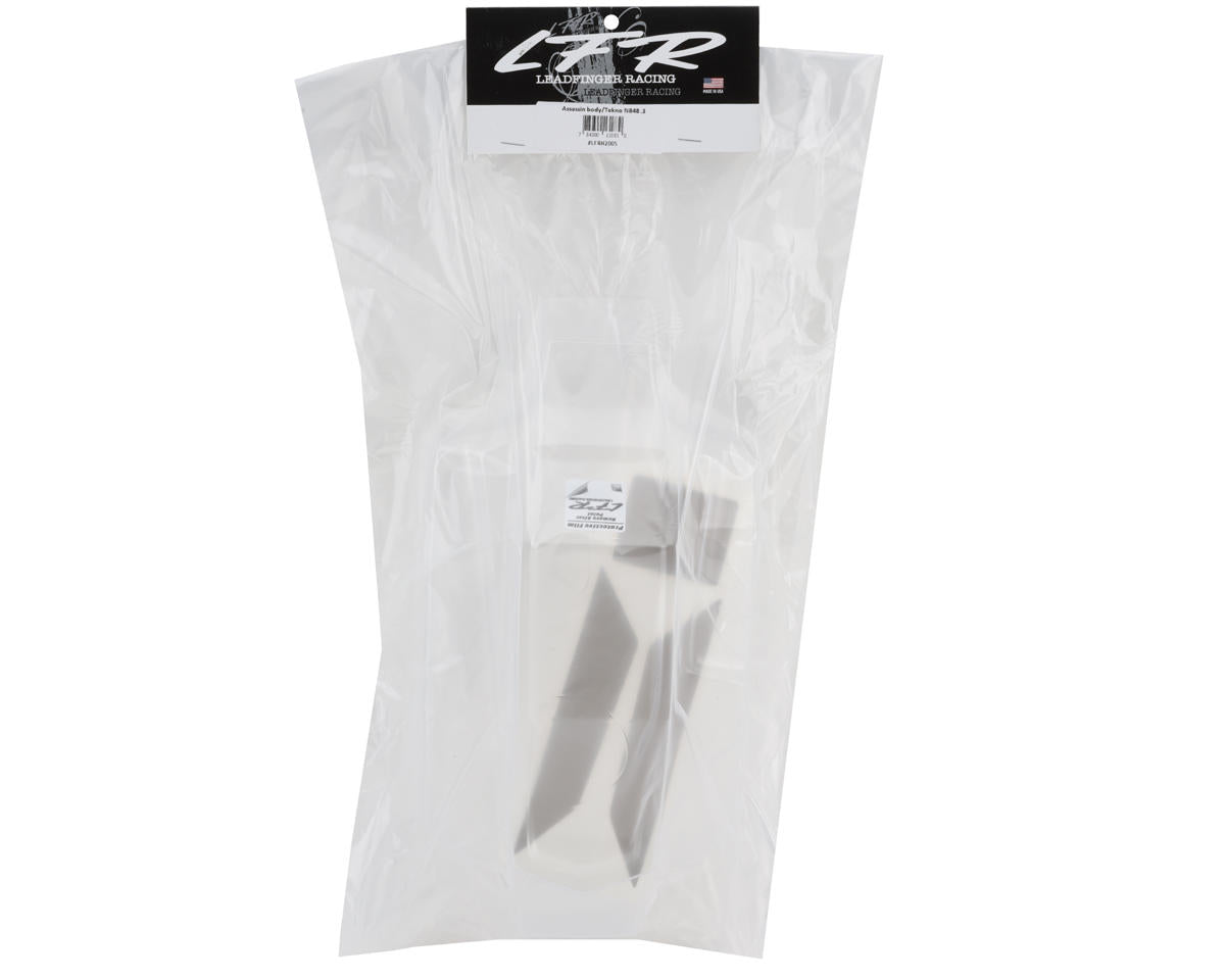 Leadfinger Racing Tekno Assassin 1/8 Buggy Body (Clear) (NB48.3)
