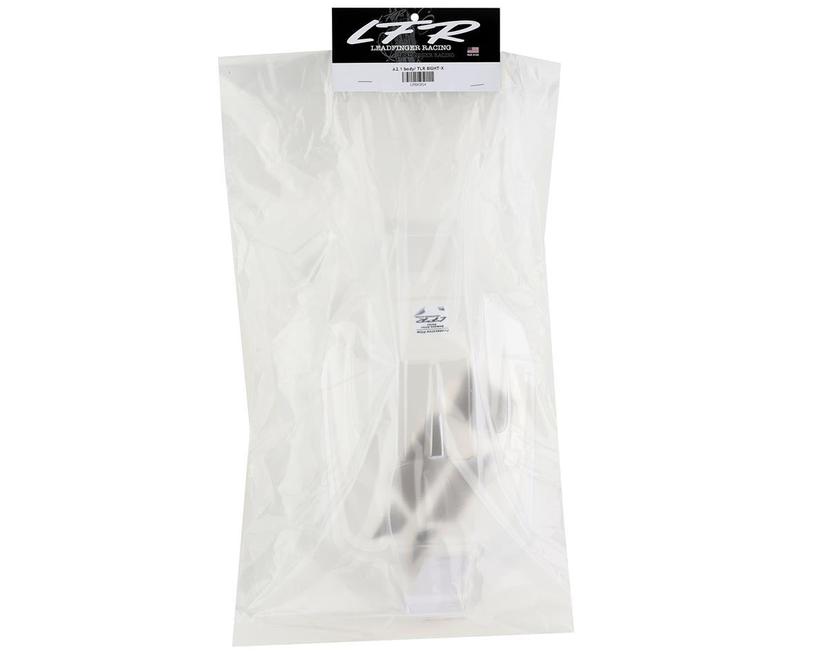 Leadfinger Racing TLR 8IGHT-X A2.1 Tactic 1/8 Buggy Body w/Front Wing (Clear)