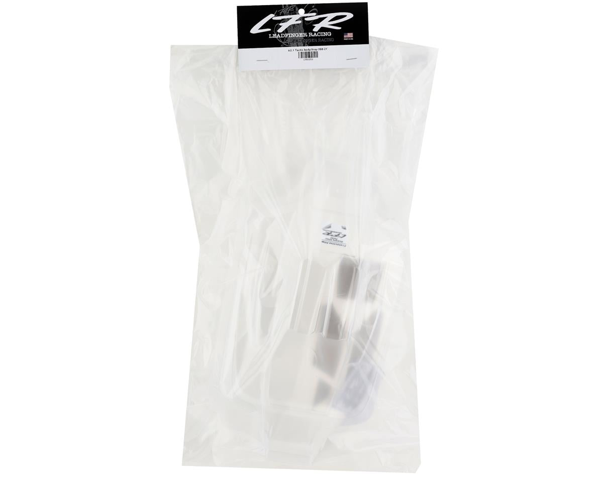 Leadfinger Racing XRAY XB8 21 A2.1 Tactic 1/8 Buggy Body (Clear)