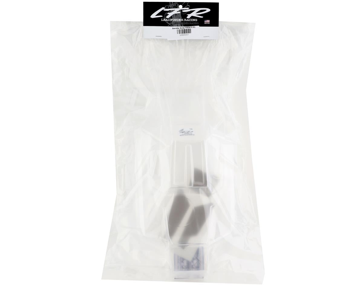 Leadfinger Racing HB D819 RS Beretta 1/8 Buggy Body (Clear)