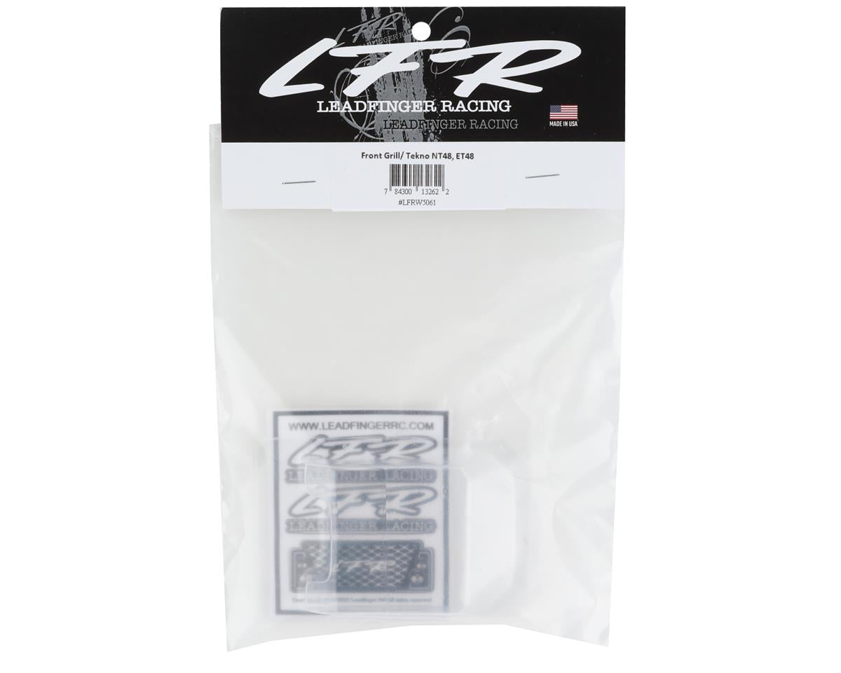 Leadfinger Racing Tekno NT48/ET48 Front Nose Piece (Clear)