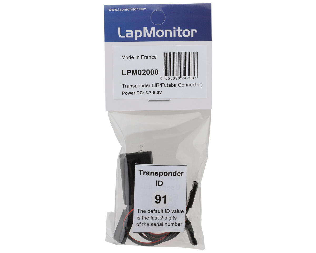 LapMonitor Transponder (JR/Futaba Connector)