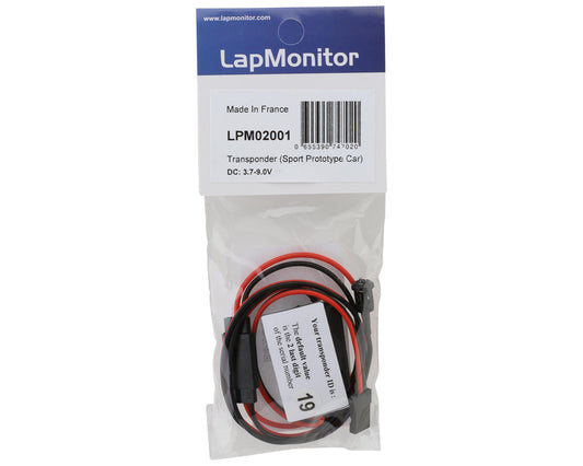 LapMonitor Transponder w/Separated LED (JR/Futaba Connector/Sport Prototype Car)