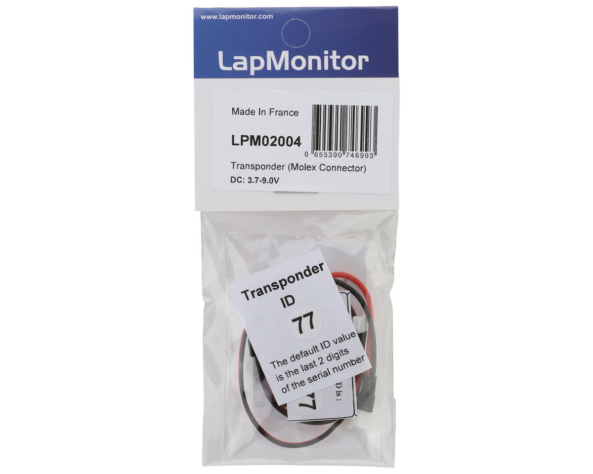 LapMonitor Transponder (Molex Connector)