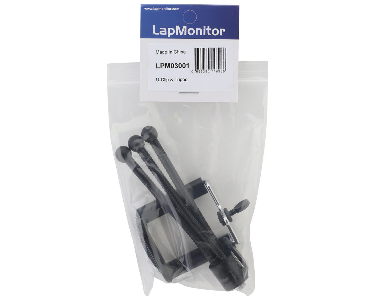 LapMonitor Decoder U-Clip & Tripod Mount
