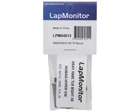 LapMonitor Xray XB8E/Losi 8IGHT-XE Carbon Fiber Transponder Mount