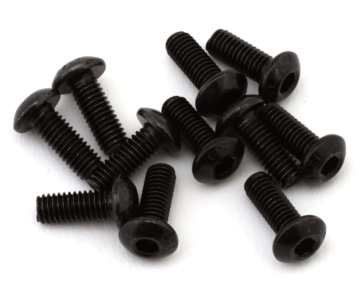 LRP 3x6mm Button Head Screws (10)