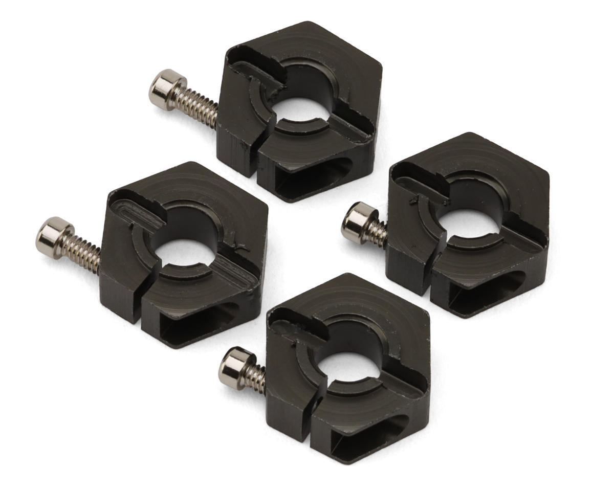 LRP S10 Blast Aluminum Clamping Wheel Hex Adapters (4)