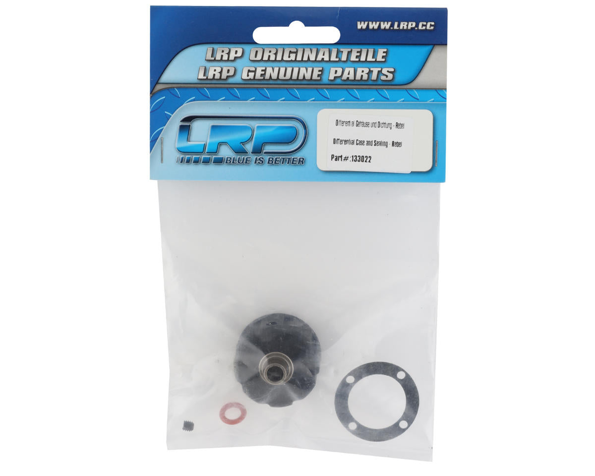 LRP S8 Rebel Differential Case Set (Front/Rear)