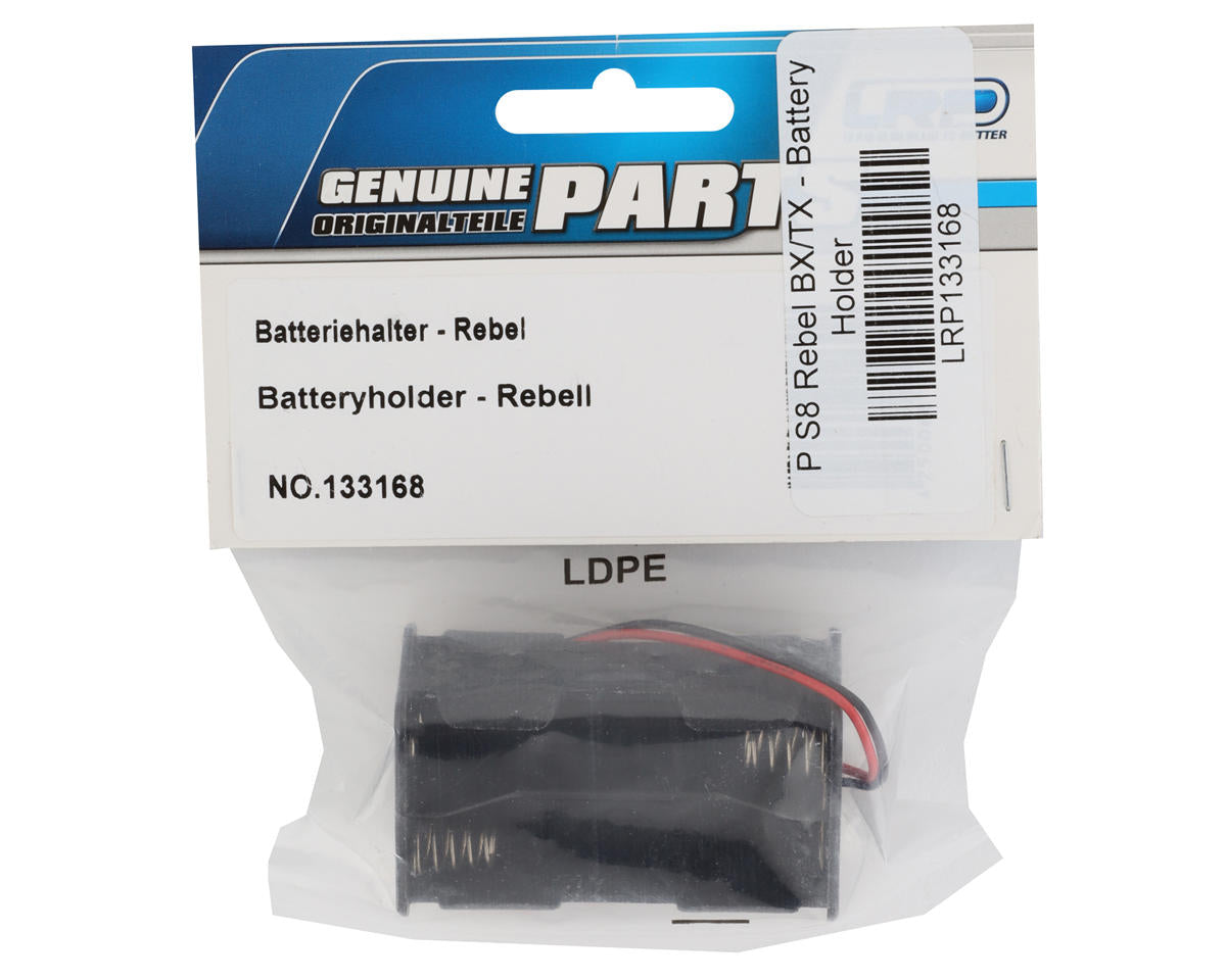 LRP S8 Rebel Battery Holder (BX/TX)