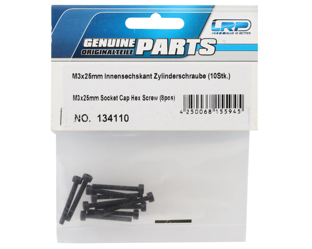 LRP 3x25mm Hex Cap Head Screw (10)