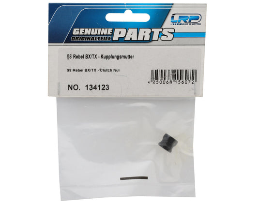 LRP S8 NXR & Rebel BX/TX SG Clutch Nut (Black)