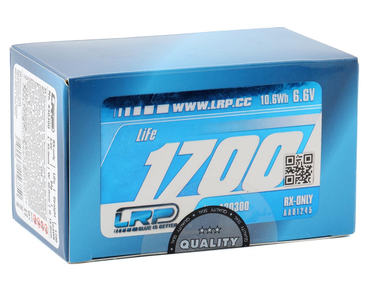 LRP VTEC LiFe Flat Receiver Battery Pack w/XH Connector (6.6V/1700mAh)