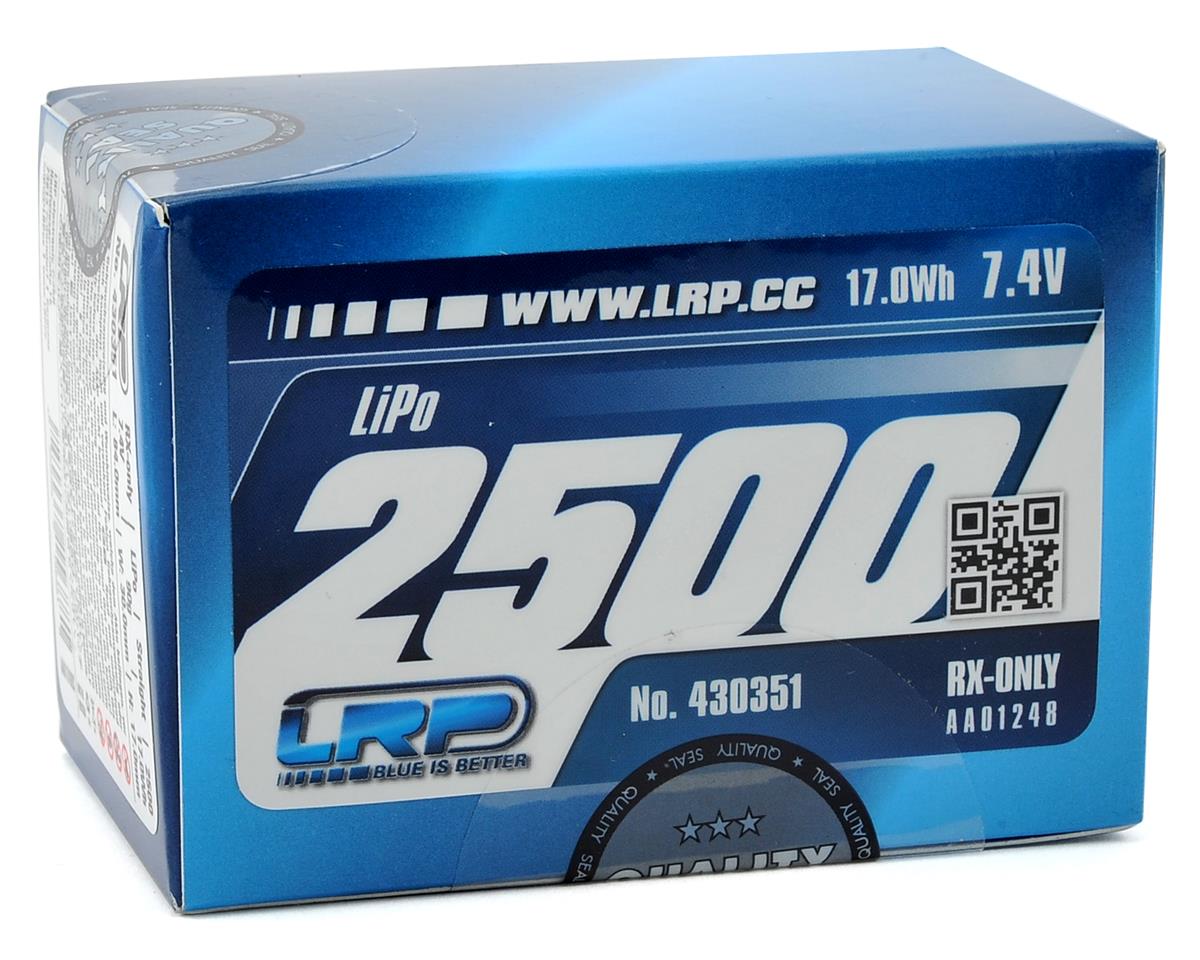 LRP VTEC 2S LiPo Flat Receiver Battery Pack (7.4V/2500mAh)
