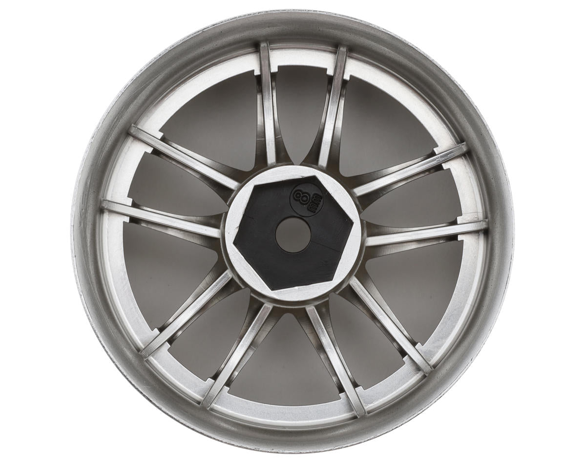 LAB Work Emotion CR3P 1/10 Drift Wheels (Matte Carbon/Bronze) (2) (8mm Offset)
