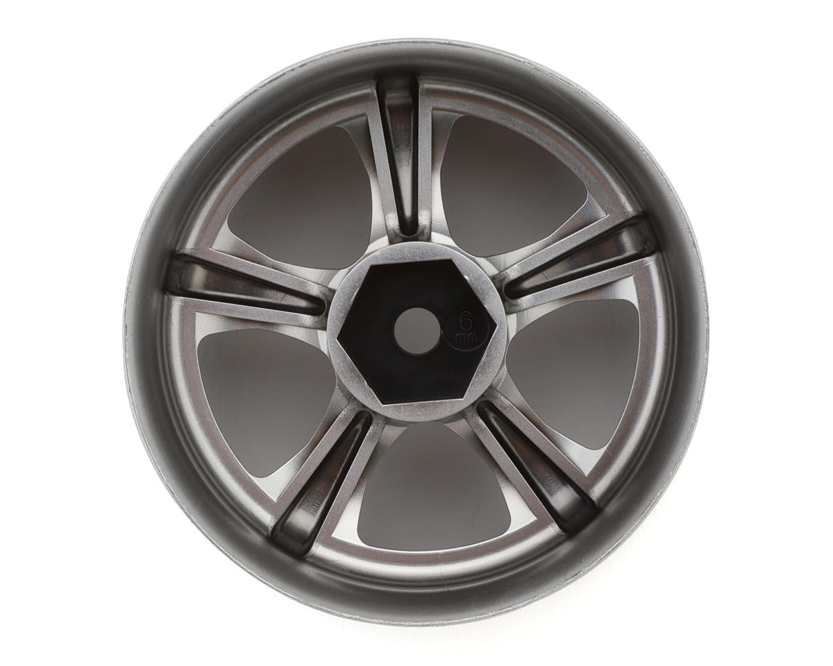 LAB Work Vs KF 1/10 Drift Wheels (High Gloss Black) (2) (6mm Offset)