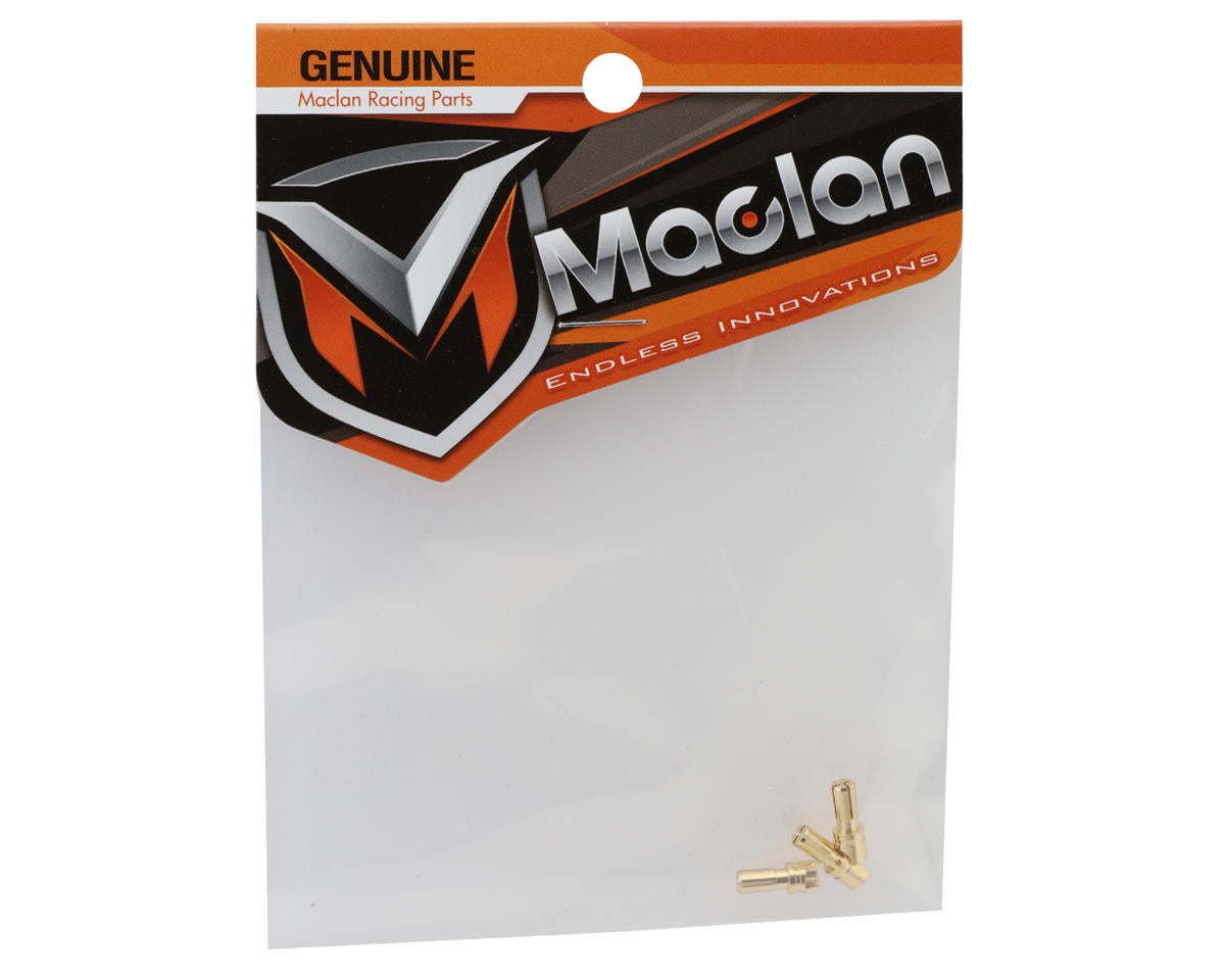 Maclan MDP 3.5mm Male Motor Bullet Connectors (3)