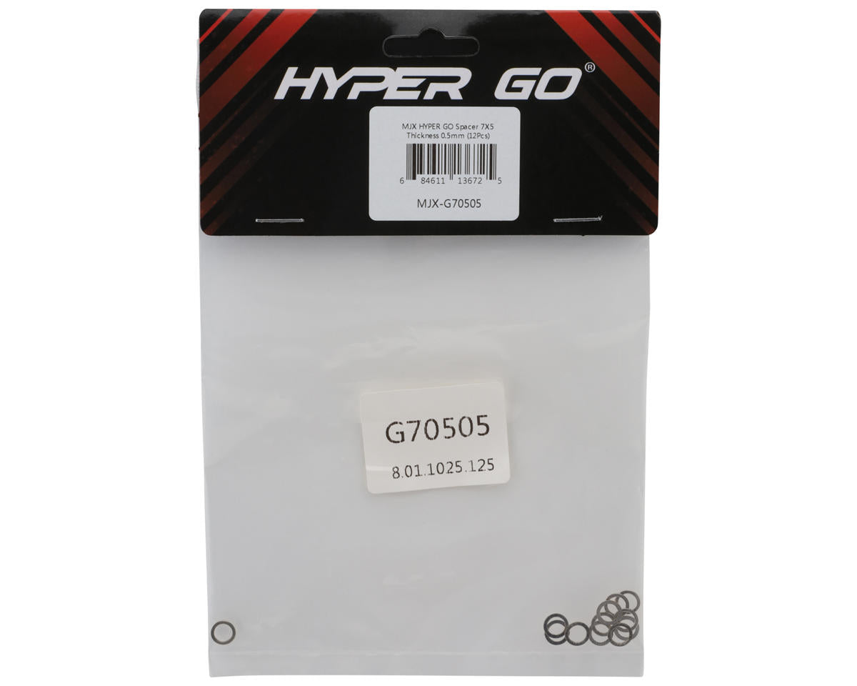 MJX HYPER GO Spacer Set 7x5x0.5mm (12) (All Rock)