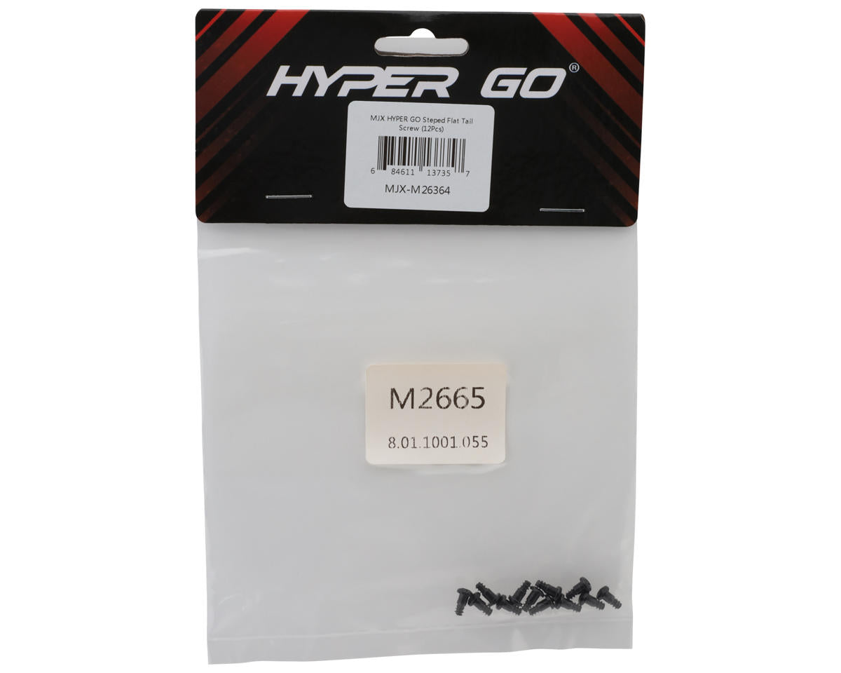 MJX HYPER GO Galvanized Button Head Self-Tapping Philips Shoulder Screw (12)
