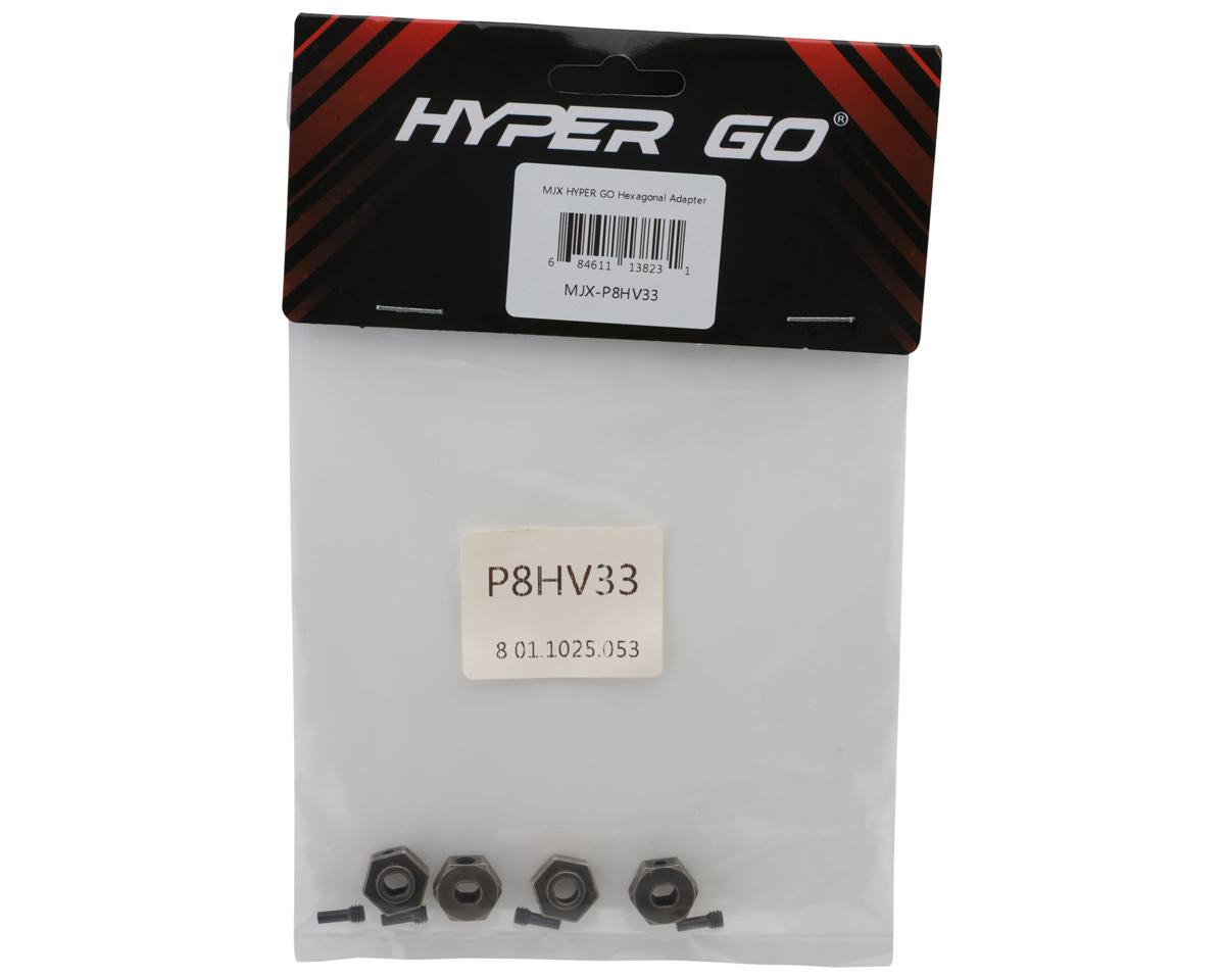 MJX HYPER GO 12mm Metal Wheel Hex Set (4)