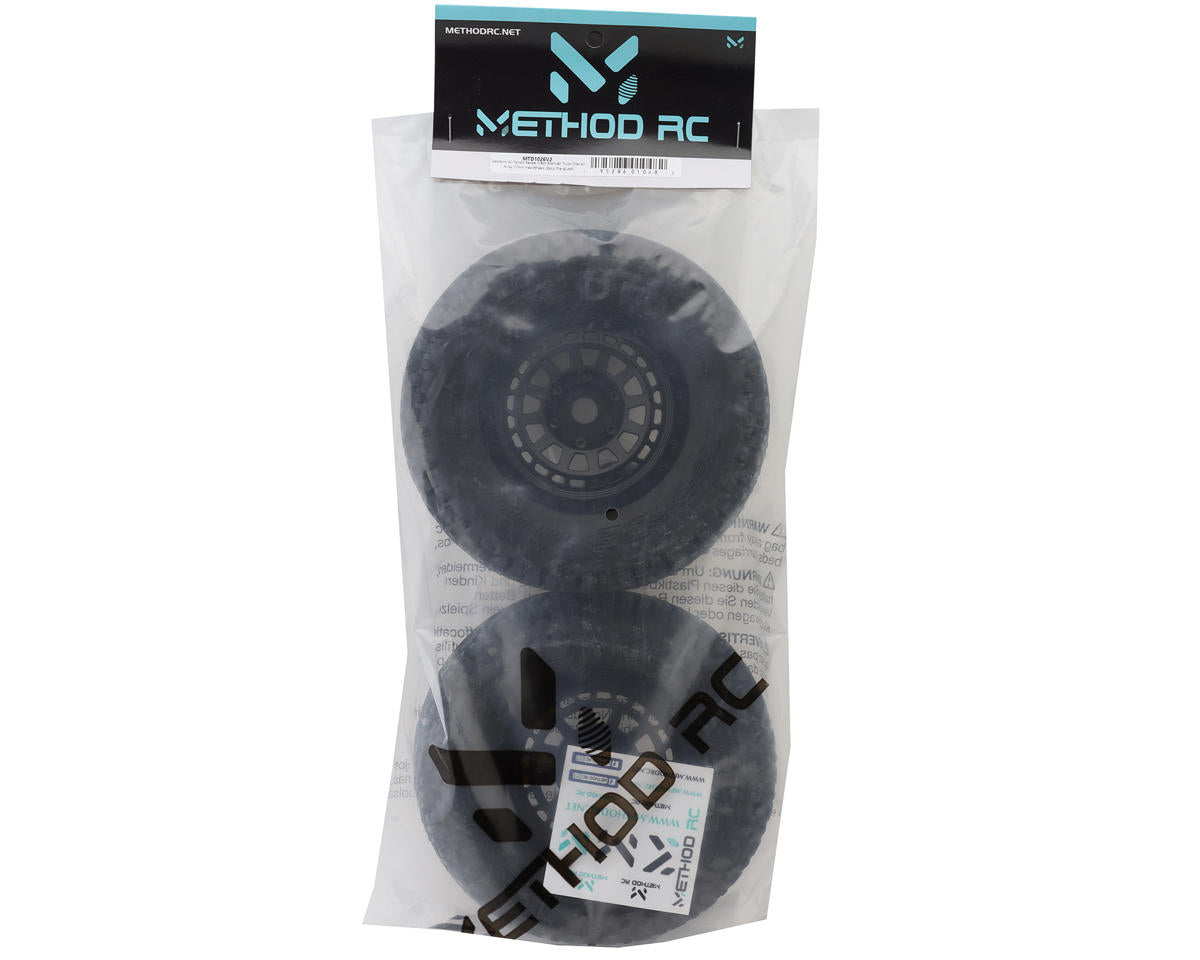 Method RC Geoform V2 Belted 1/8 Monster Truck Pre-Mounted Tires w/17mm Hex