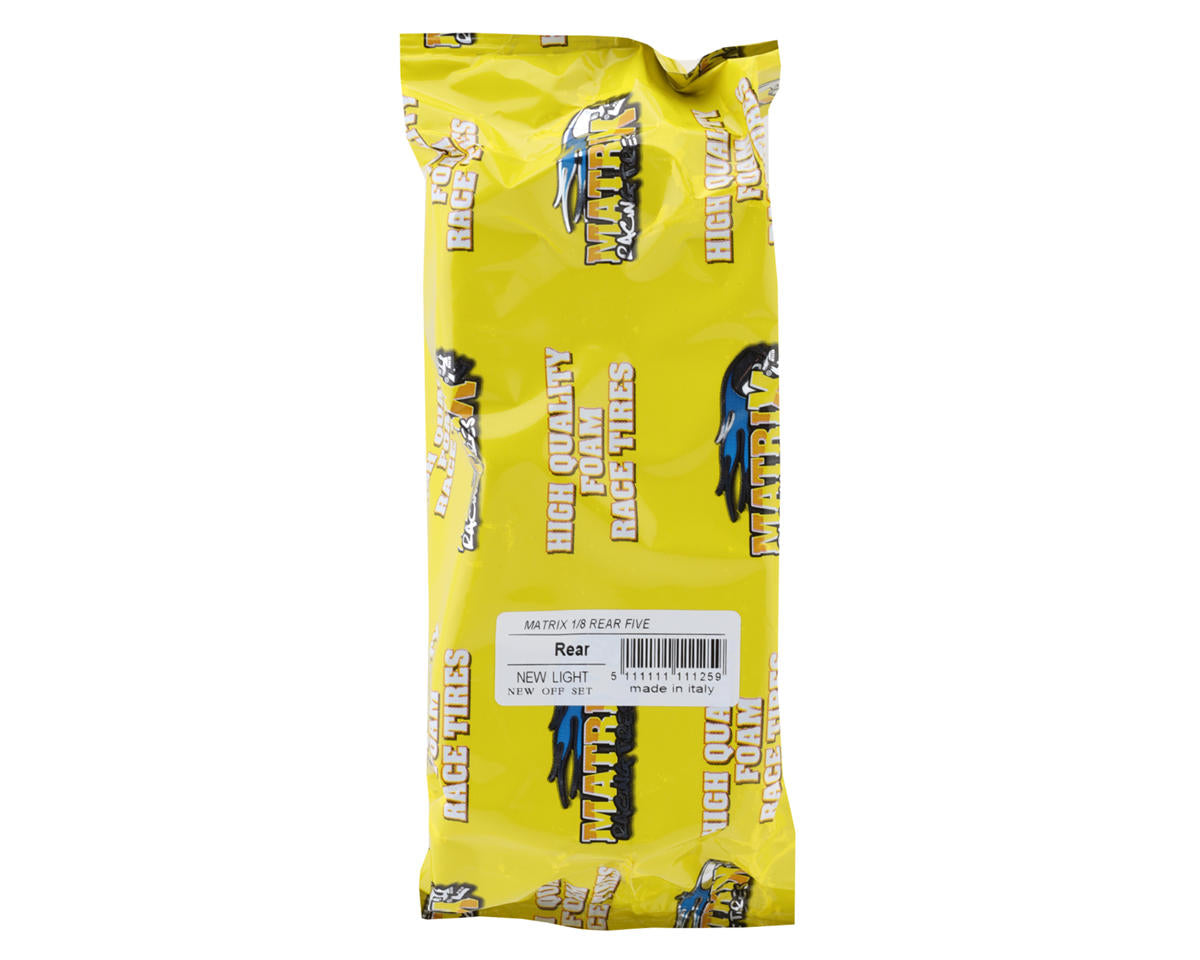 Matrix 60mm 1/8 On-Road Foam Rear Tires (45 Shore)