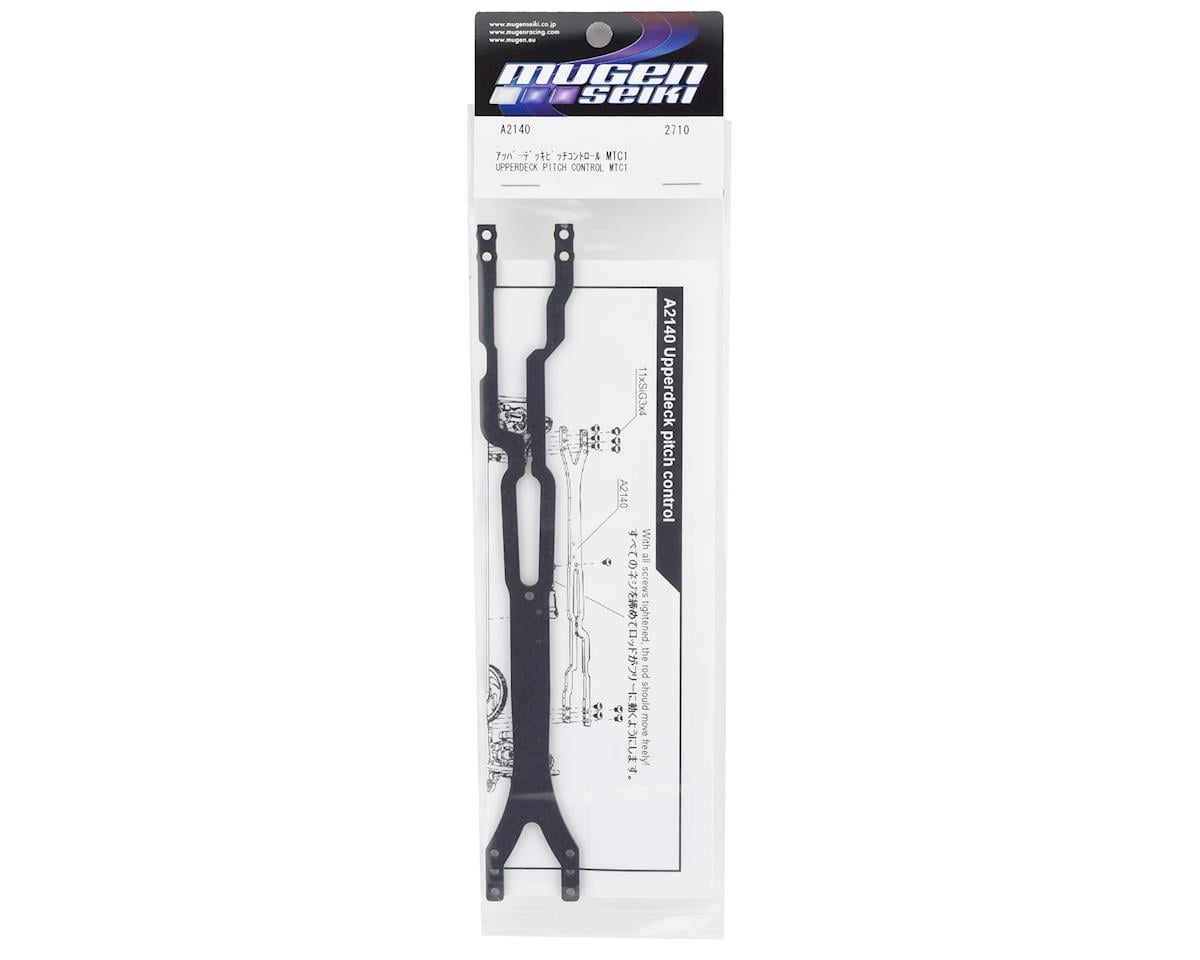 Mugen Seiki MTC1 Graphite Upper Deck w/Pitch Control Rod