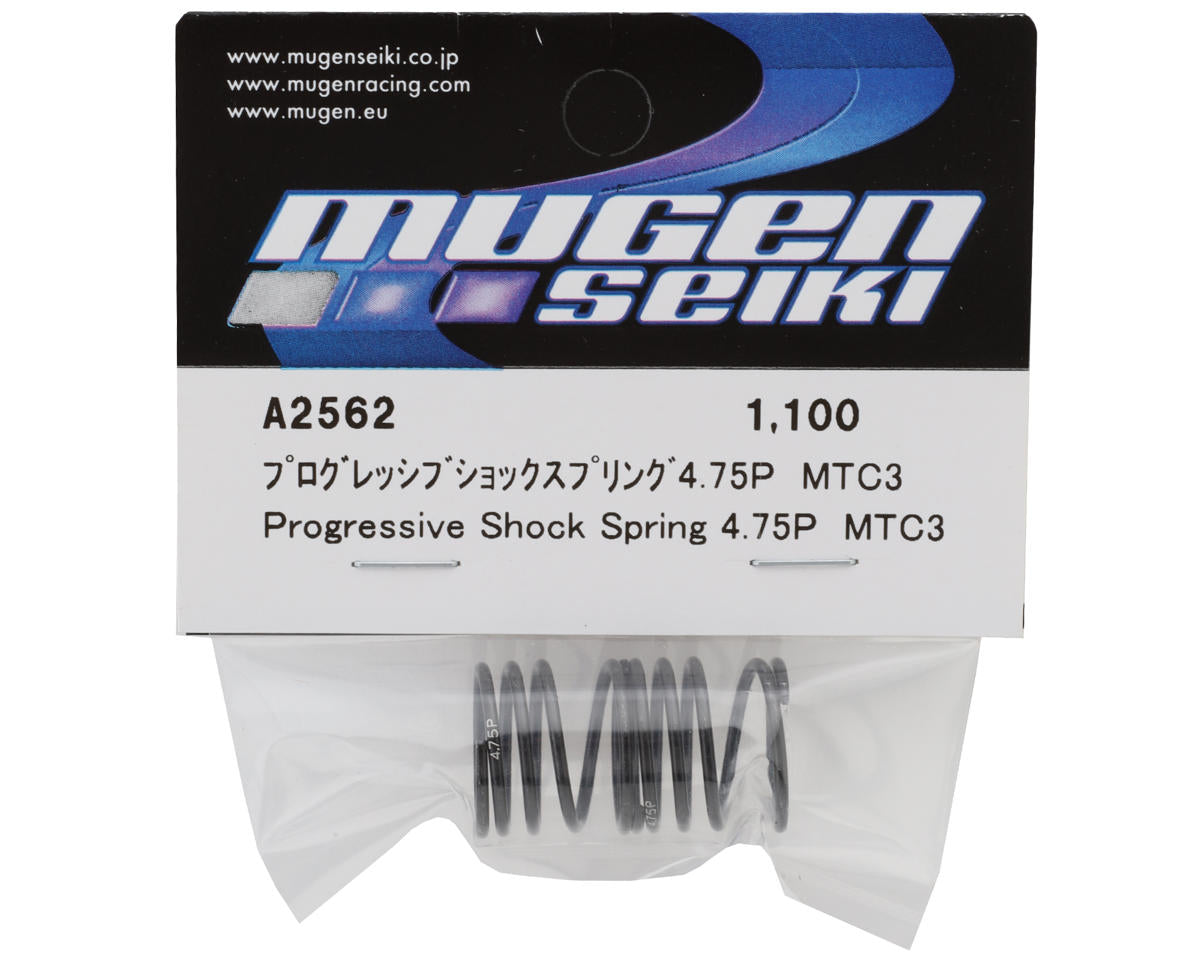 Mugen Seiki MTC3 Progressive Shock Springs (2) (4.75T)