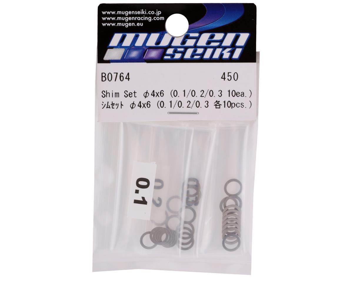 Mugen Seiki 4x6x0.1/0.2/0.3mm Shim Set (30)
