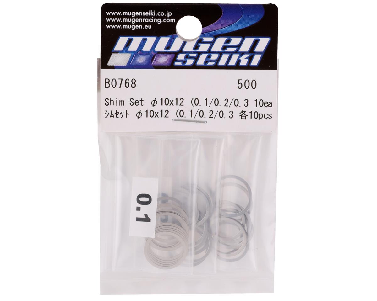 Mugen Seiki 10x12x0.1/0.2/0.3mm Shim Set (30)