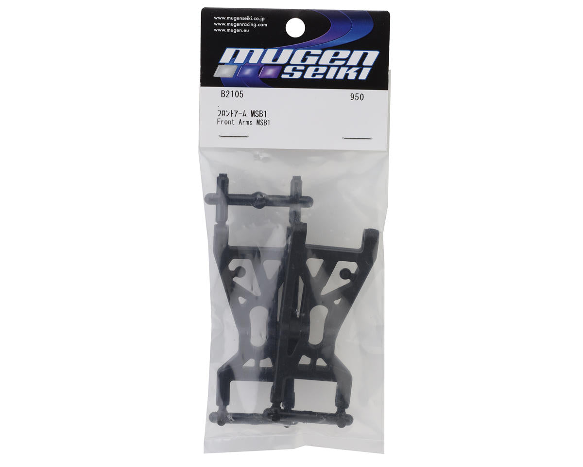 Mugen Seiki MSB1 1/10 2WD Buggy Front Lower Suspension Arms (2)