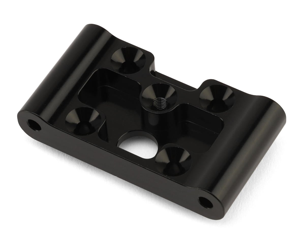 Mugen Seiki MSB1 Aluminum Front Bulkhead (0 Deg) (Black)