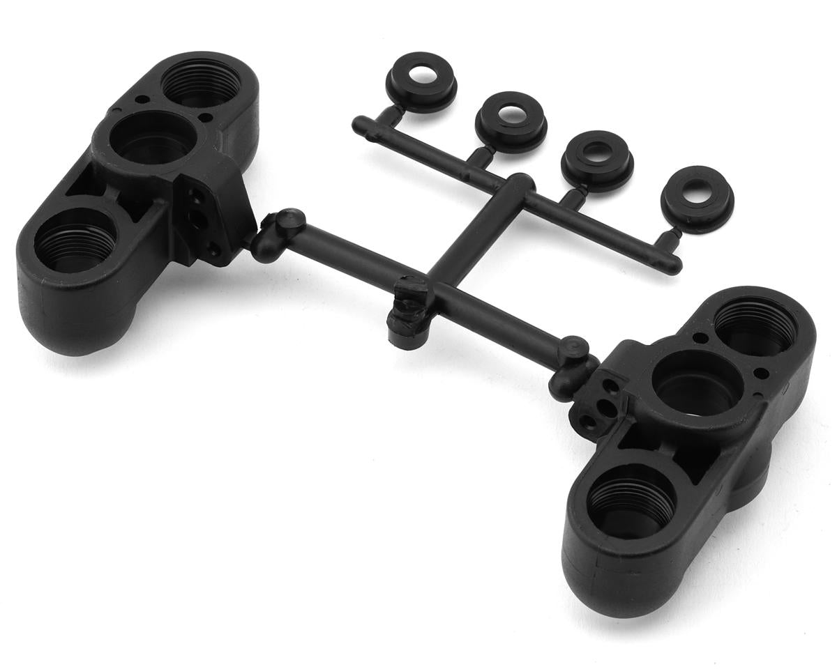 Mugen Seiki MBX 1.5mm Trailing Front Pillow Ball Hub Carriers (2)