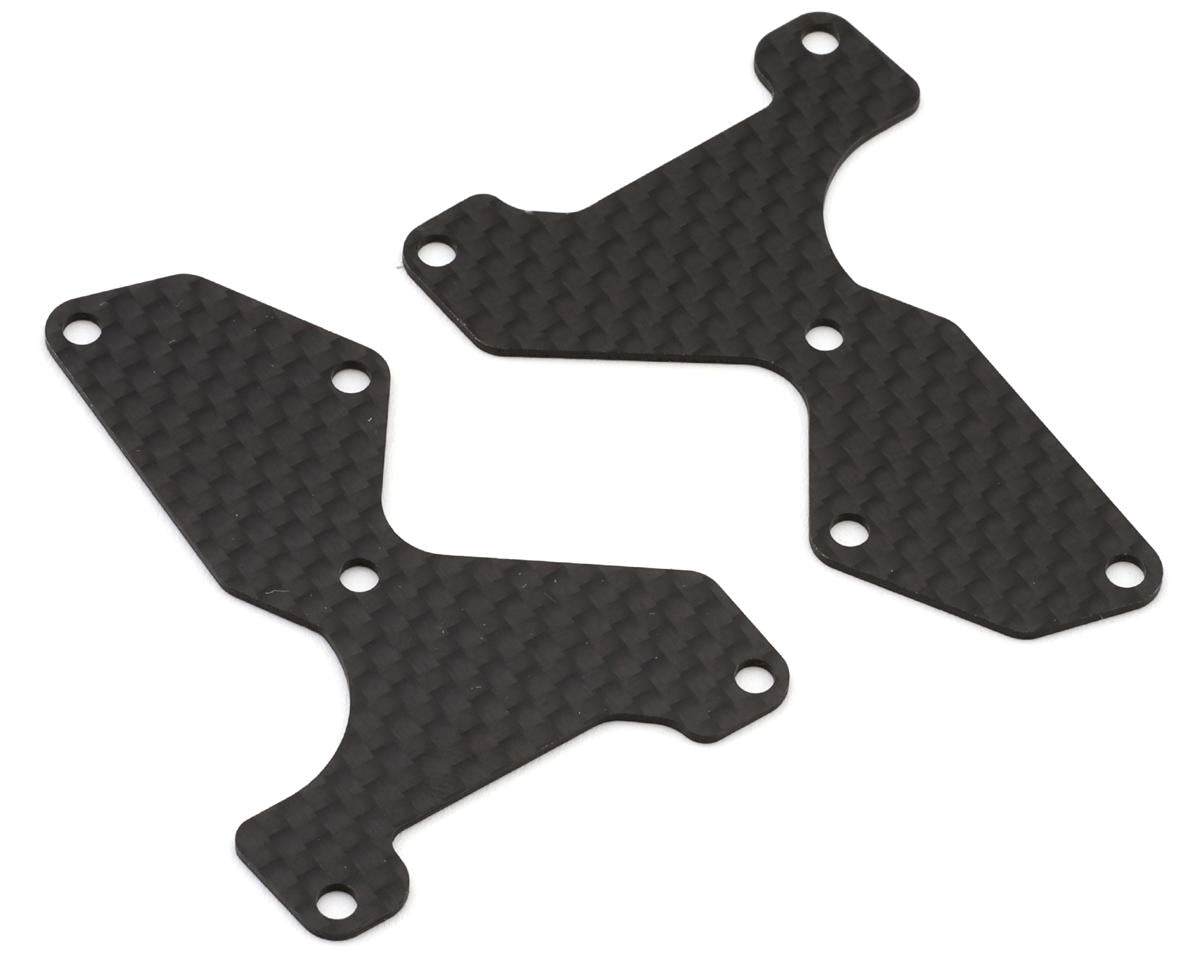 Mugen Seiki MBX8 Graphite Front Lower Arm Plates (2) (1.0mm)