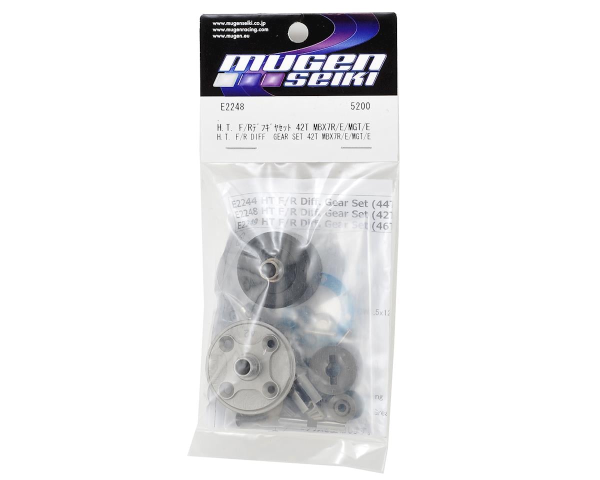 Mugen Seiki HTD Front/Rear Differential Set (42T)