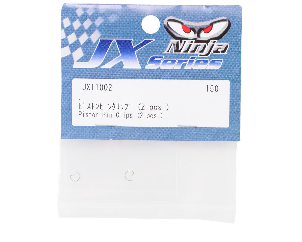 Mugen Seiki Ninja JX21 Piston Pin Clips (2)
