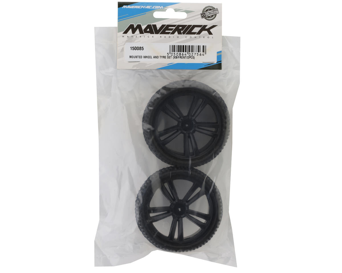 Maverick Phantom XB Pre-Mounted Buggy Tires (2) (Front)