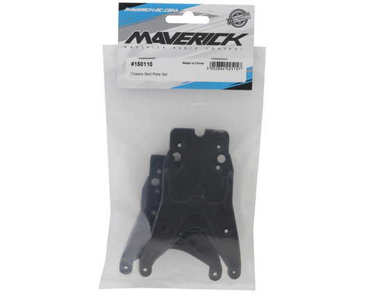 Maverick Quantum Front & Rear Chassis Skid Plate Set