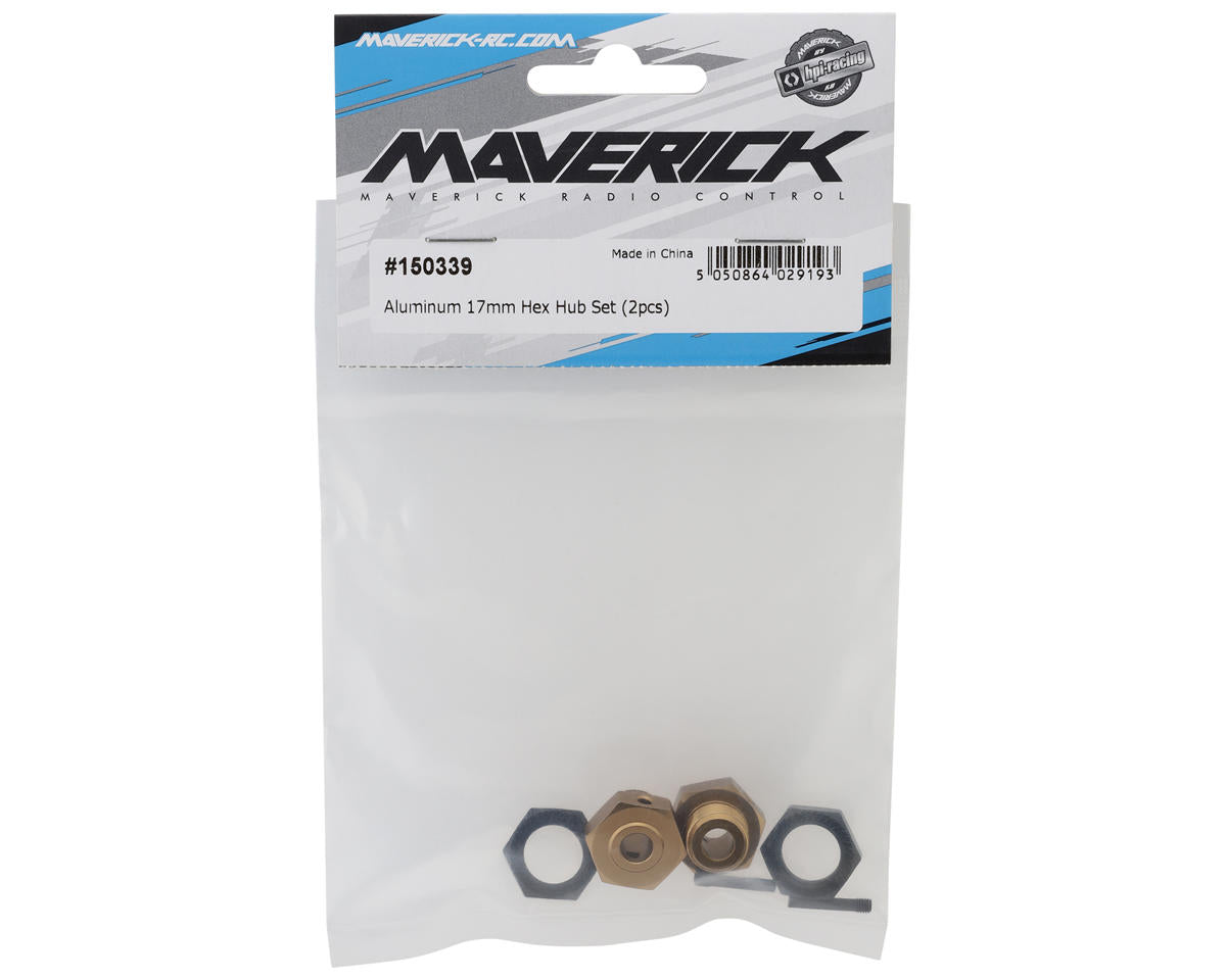 Maverick QuantumR Aluminum 17mm Hex Hub Set (2)