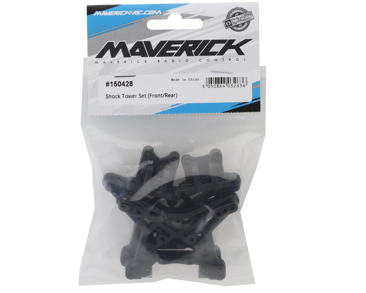 Maverick Quantum2 Monster Truck Front & Rear Shock Tower Set