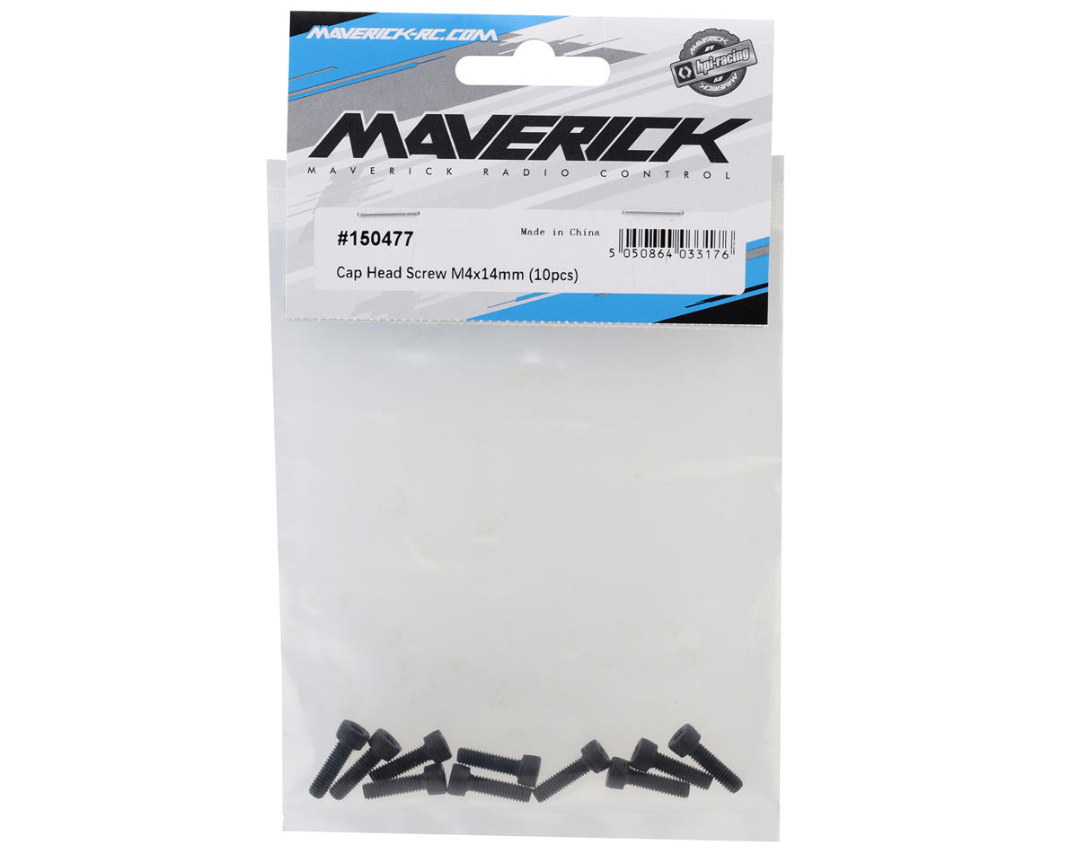 Maverick 4x14mm Cap Head Screws (10)